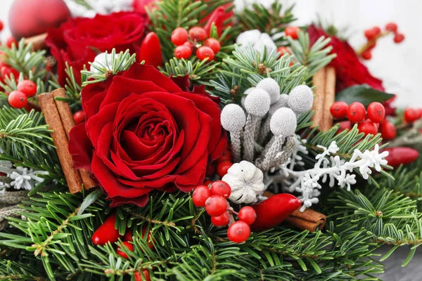 Christmas Style Florist Choice Bouquet.